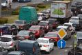 Из-за четырёх аварий Калининград встал в семибалльных пробках