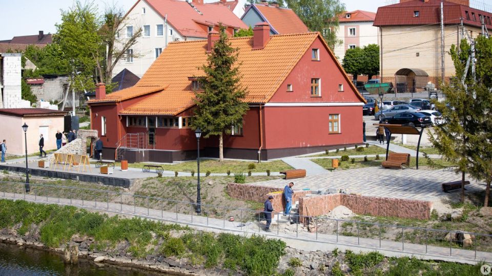 В Гвардейске на время ремонта моста через Преголю установят наплавную переправу
