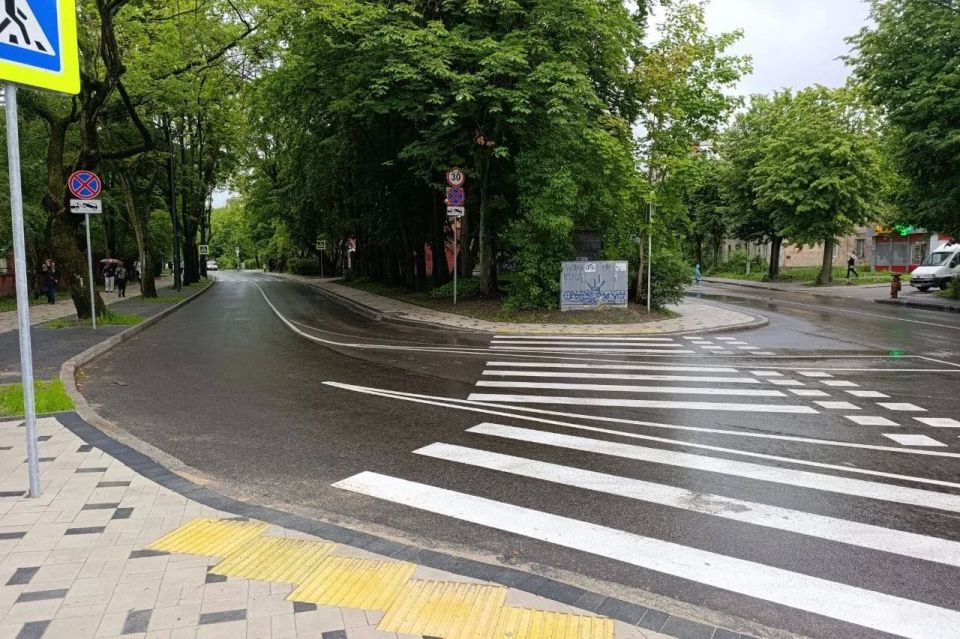 В Калининграде завершили капитальный ремонт улицы Летней В Калининграде завершили капитальный ремонт улицы Летней