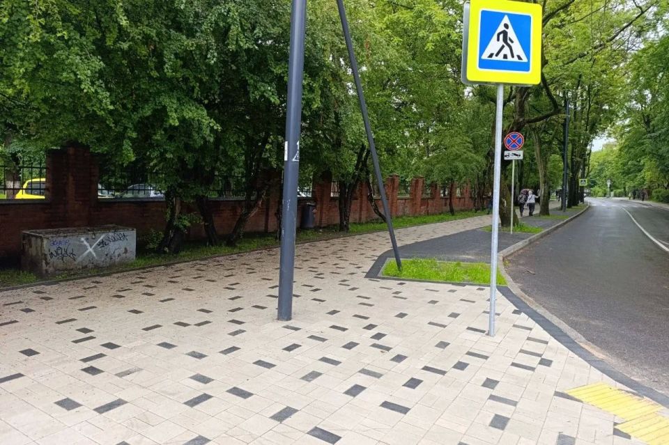 В Калининграде завершили капитальный ремонт улицы Летней В Калининграде завершили капитальный ремонт улицы Летней