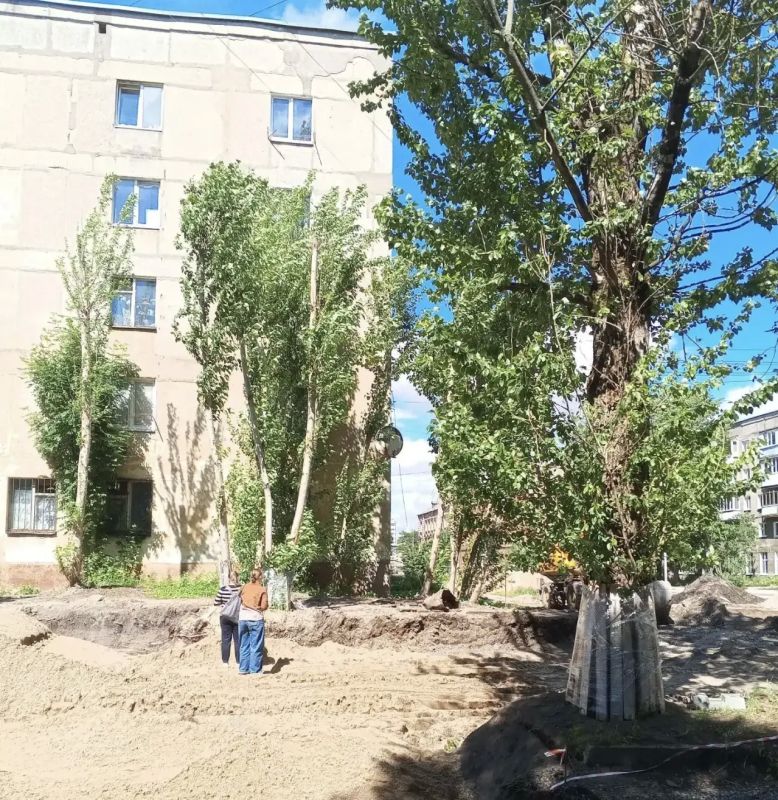 За повреждение зеленых насаждений на улице Полоцкой подрядчик будет привлечен к ответственности! За повреждение зеленых насаждений на улице Полоцкой подрядчик будет привлечен к ответственности!