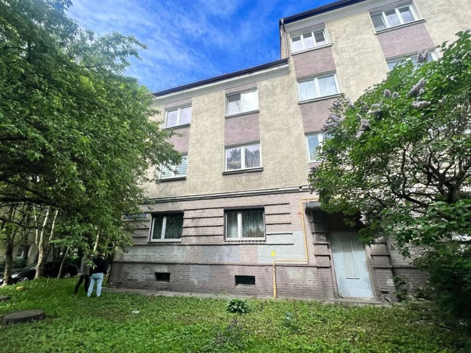 В Калининграде начали ремонтировать дом № 19–21 на улице Александра Невского В Калининграде начали ремонтировать дом № 19–21 на улице Александра Невского