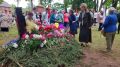 Вчера в посёлке Ясная Поляна, у Братской могилы павших воинов, прошла торжественно-траурная церемония