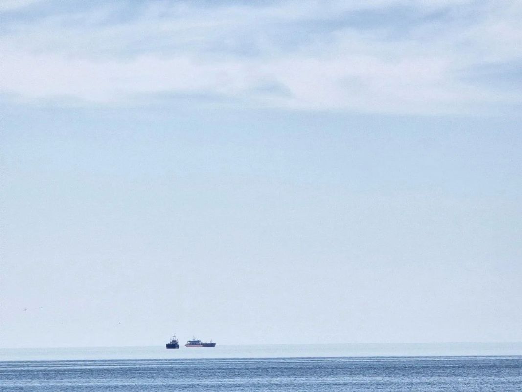 На Балтийском море появился эффект фата-моргана На Балтийском море появился эффект фата-моргана