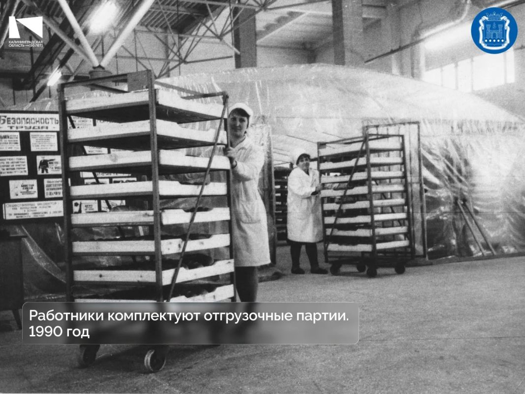 Сегодня, 21 июня, калининградский «Первый хлебозавод» отмечает 80-летний юбилей Сегодня, 21 июня, калининградский «Первый хлебозавод» отмечает 80-летний юбилей