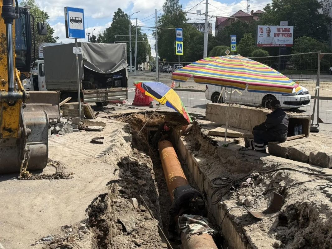 Чуть-чуть труба не дождалась плановой замены! Чуть-чуть труба не дождалась плановой замены!