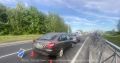 На выезде из Светлогорска «Лада» врезалась в Opel, стоявший на светофоре