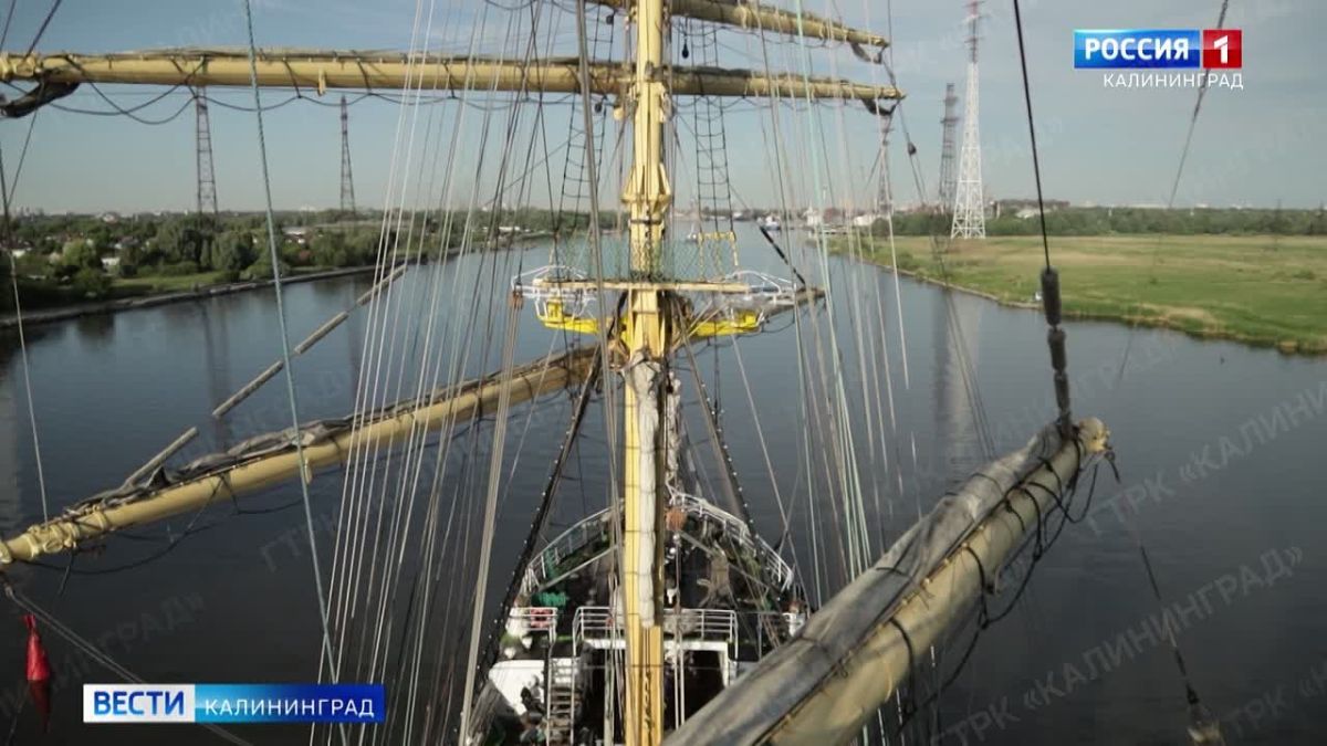 24 июня барку «Крузенштерн» исполняется 100 лет