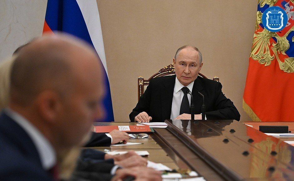 Глава региона Алексей Беспрозванных принял участие в оперативном совещании Совета Безопасности под руководством президента Владимира Путина