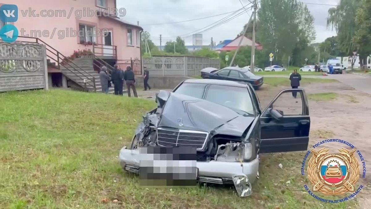 Появилось видео смертельного наезда на мать с детьми в Калининграде