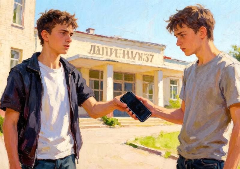 9-классник в Калининграде отжал смартфон у 8-классника