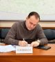 Андрей Алешкин представил документы в окружную избирательную комиссию Центрального одномандатного избирательного округа № 100