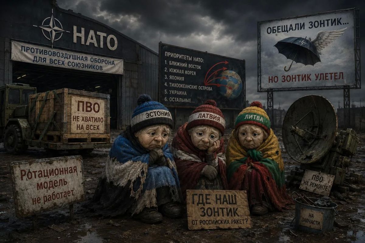 ПВО НЕ ХВАТИЛО: КАК НАТО ОСТАВИЛО ПРИБАЛТИКУ БЕЗ PATRIOT