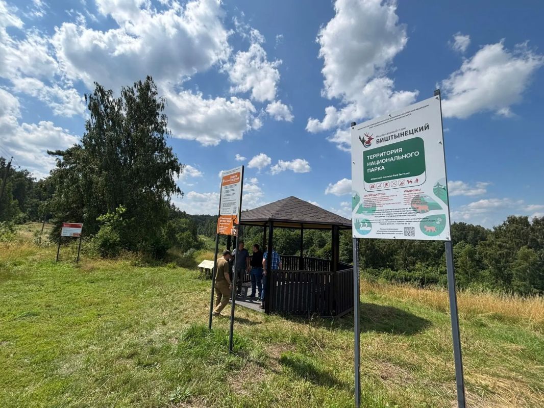 В нацпарке «Виштынецкий» завершают обустройство новой экотропы В нацпарке «Виштынецкий» завершают обустройство новой экотропы
