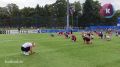 От бега и регби до заминки с примой зимнего плавания!