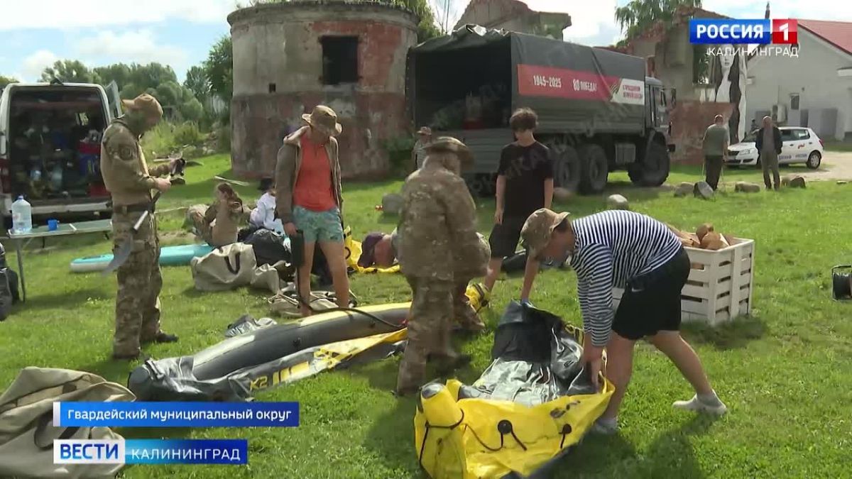 ДОСААФ отправило школьников, студентов и курсантов по водному маршруту