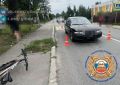В Калининграде Mazda сбила школьницу, которая остановилась на пешеходном переходе и начала слезать с велосипеда