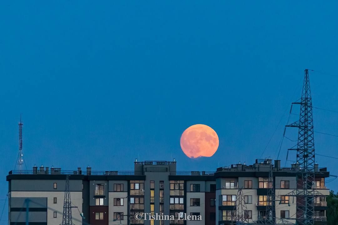 Оленья луна над Калининградом глазами Елены Тишиной Оленья луна над Калининградом глазами Елены Тишиной