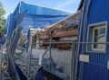 На Аллее Смелых в Калининграде вдруг обрушился склад
