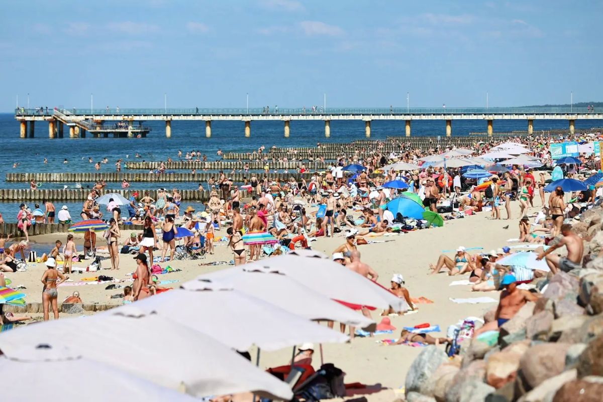 В Калининградскую область пришла жара до +33 °C