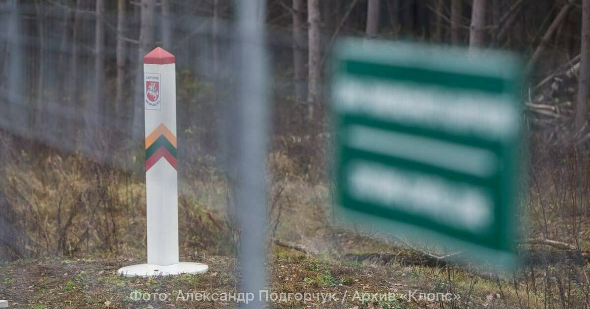 На Куршской косе литовец протаранил шлагбаум, объехал «зубы дракона» и пытался попасть в Россию