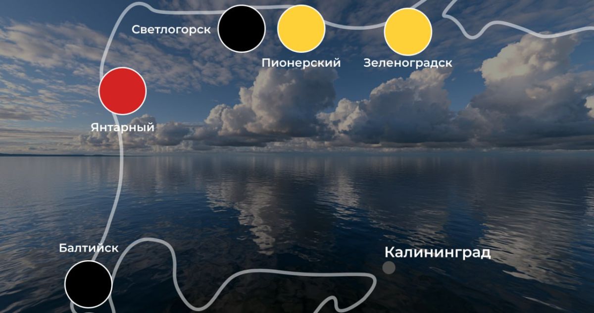 Погода на побережье в среду, 12 августа