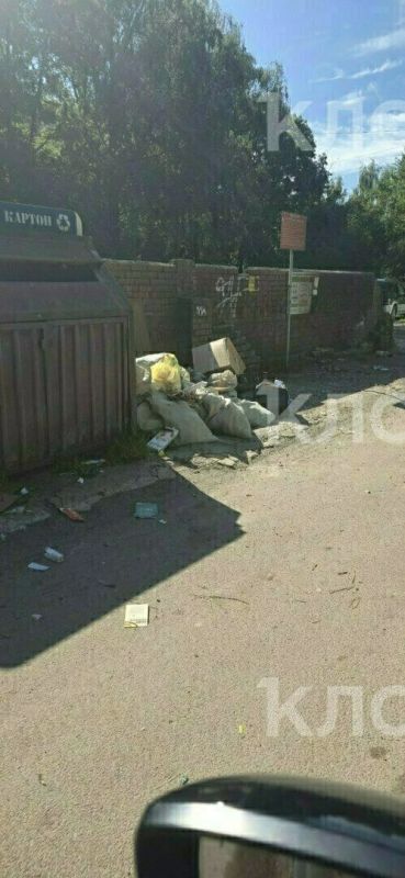 Калининградцам объяснили, кто должен убирать хлам вокруг мусорных контейнеров Калининградцам объяснили, кто должен убирать хлам вокруг мусорных контейнеров