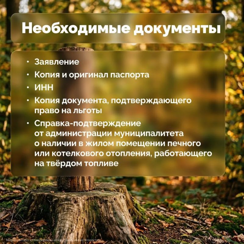 Продолжая тему заготовки и доставки топливной древесины для жителей Озерска и Нестерова, подготовили для вас дополнительно информацию в виде карточек Продолжая тему заготовки и доставки топливной древесины для жителей Озерска и Нестерова, подготовили для вас дополнительно информацию в виде карточек