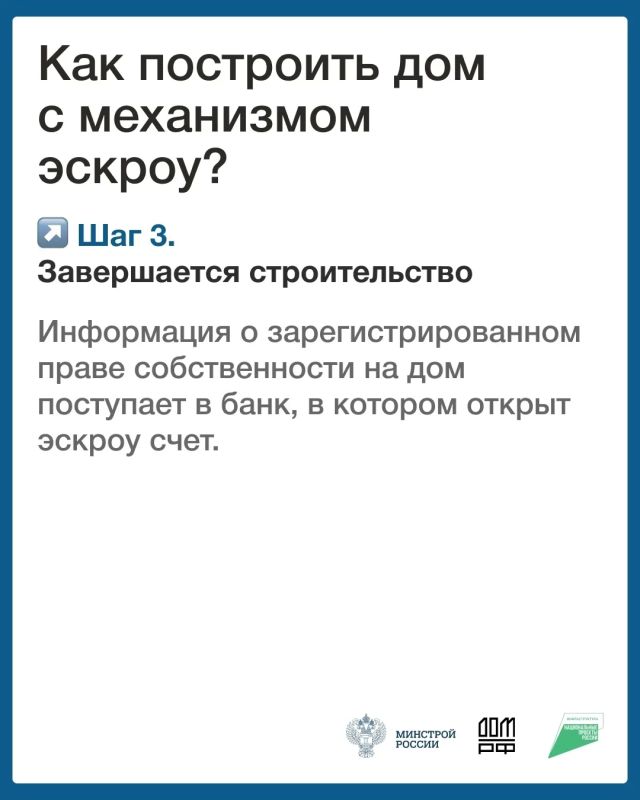 Использование счетов эскроу - безопасный механизм расчетов при строительстве частных домов Использование счетов эскроу - безопасный механизм расчетов при строительстве частных домов