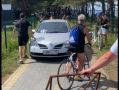 В Куликово водитель с ножом угрожал велосипедистам на велодорожке