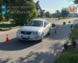 «Ниссан» снёс самокатчика в опасном месте в Калининграде