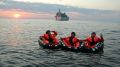Прибалтийские "летчики" учились выживать в море