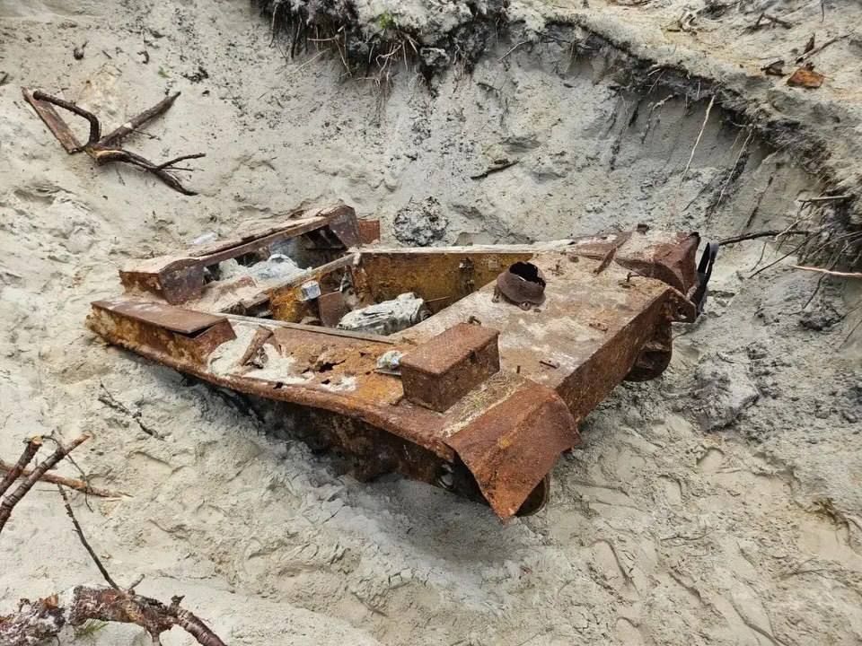 На Балтийской косе откопали редчайший немецкий легкий танк времен Второй Мировой войны - PzKpfw Luchs На Балтийской косе откопали редчайший немецкий легкий танк времен Второй Мировой войны - PzKpfw Luchs