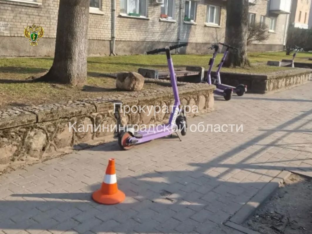 Прокуратура города Советска в суде защищает права пенсионерки, пострадавшей в результате наезда электросамоката