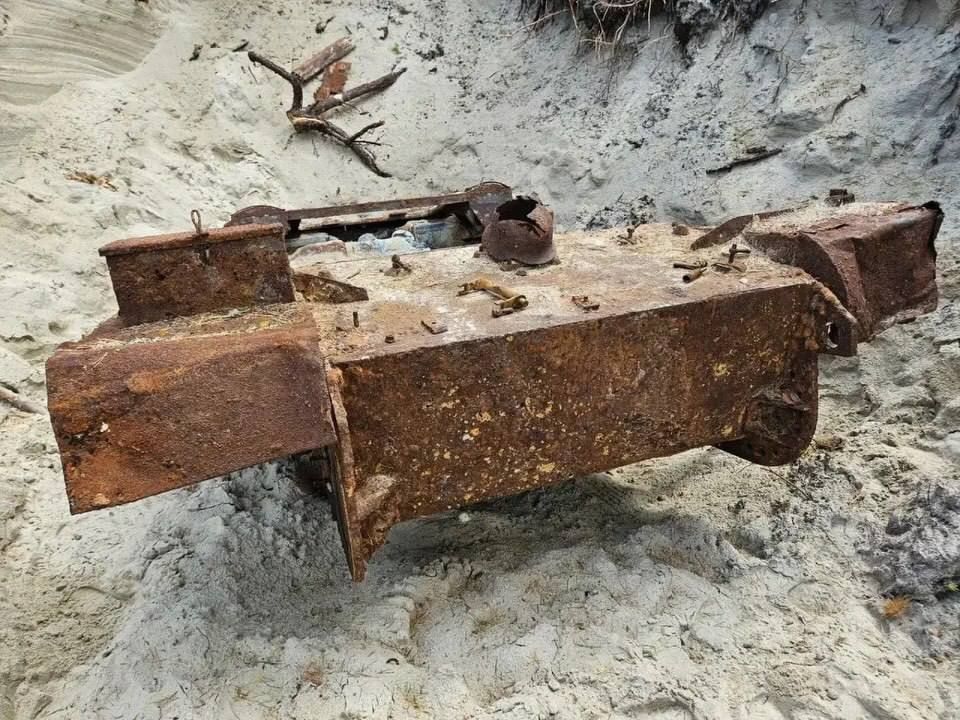 На Балтийской косе откопали редчайший немецкий легкий танк времен Второй Мировой войны - PzKpfw Luchs На Балтийской косе откопали редчайший немецкий легкий танк времен Второй Мировой войны - PzKpfw Luchs