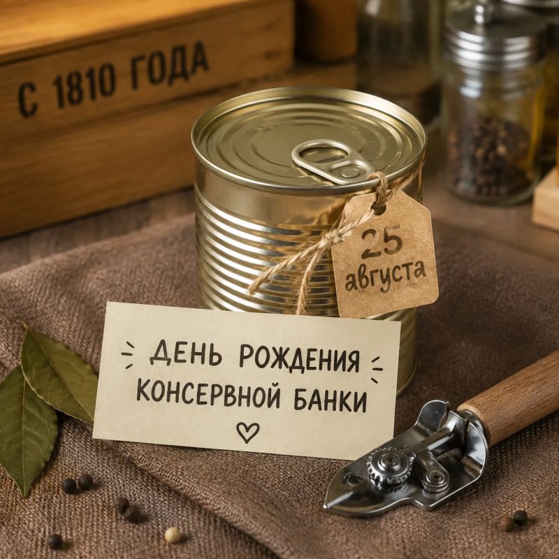 Консервной банке — 216 лет: а чем её открывали до появления ножа?