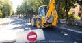 Из-за коммунальной аварии в Московском районе образовалась пробка