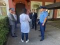 Первый заместитель прокурора области с выездом проверил ход строительства и капитального ремонта объектов в Багратионовском районе и провел прием граждан