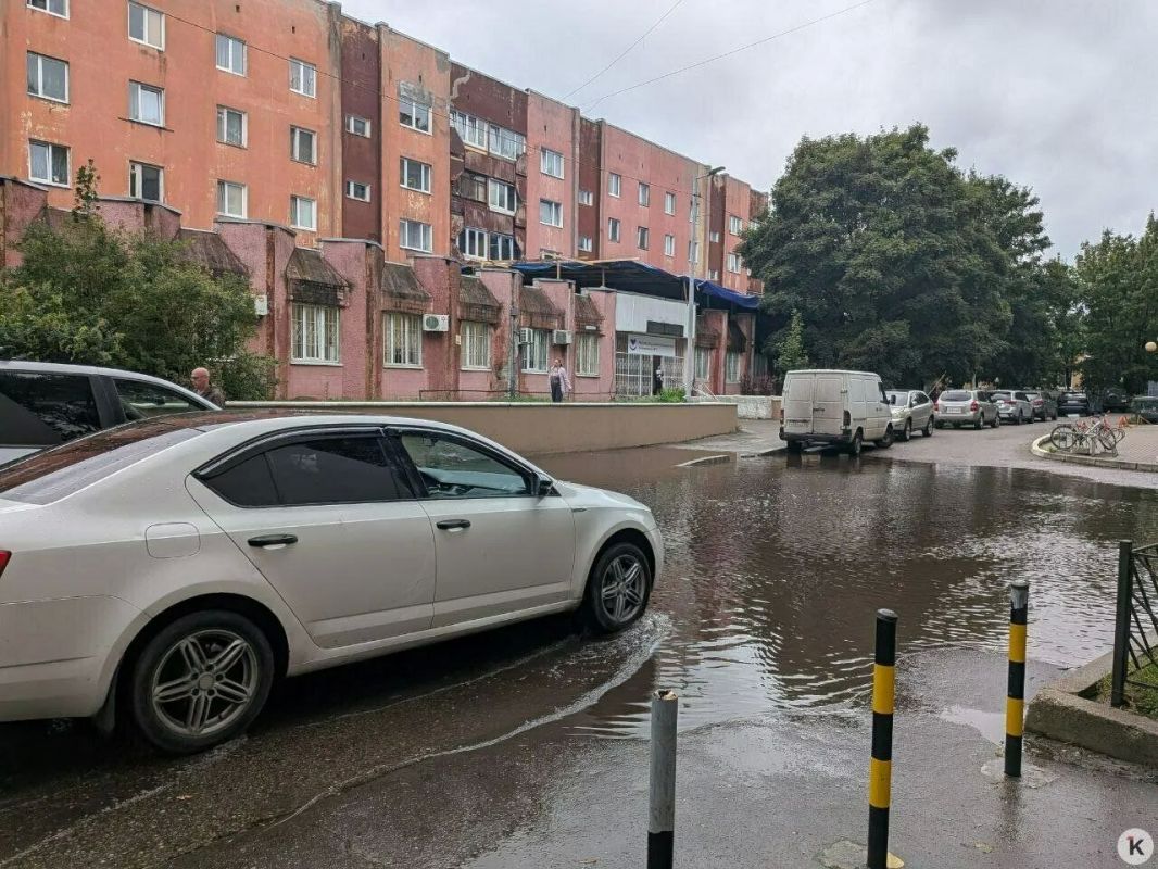 До поликлиники — вплавь или через забор: калининградцам после дождя пришлось искать обходной путь До поликлиники — вплавь или через забор: калининградцам после дождя пришлось искать обходной путь