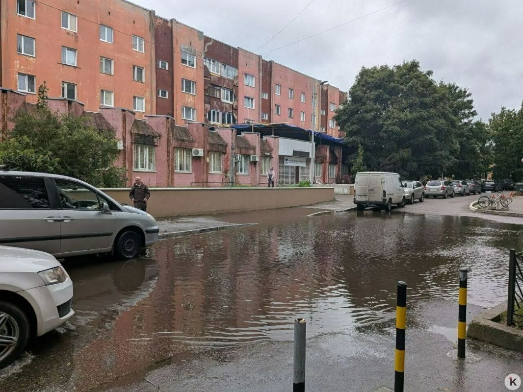 До поликлиники — вплавь или через забор: калининградцам после дождя пришлось искать обходной путь До поликлиники — вплавь или через забор: калининградцам после дождя пришлось искать обходной путь