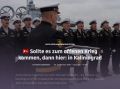 Немецкие СМИ про Калининград: «Если дойдёт до открытой войны, то здесь»