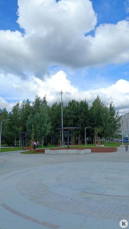 В Калининграде заканчивают благоустройство сквера на Флотской