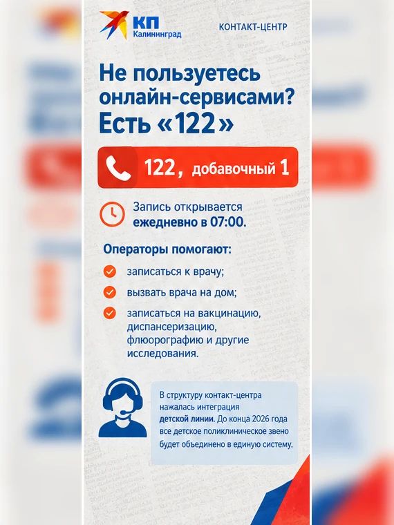 Запись к врачу в Калининградской области изменили: как теперь работают сервисы Запись к врачу в Калининградской области изменили: как теперь работают сервисы