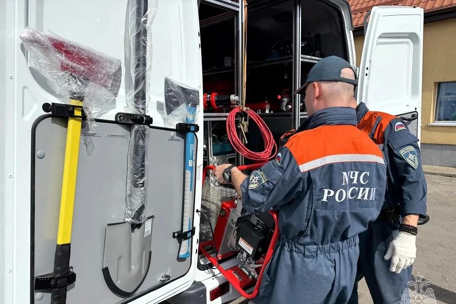 Поисково-спасательные подразделения Балтийска и Мамоново получили новую спецтехнику Поисково-спасательные подразделения Балтийска и Мамоново получили новую спецтехнику