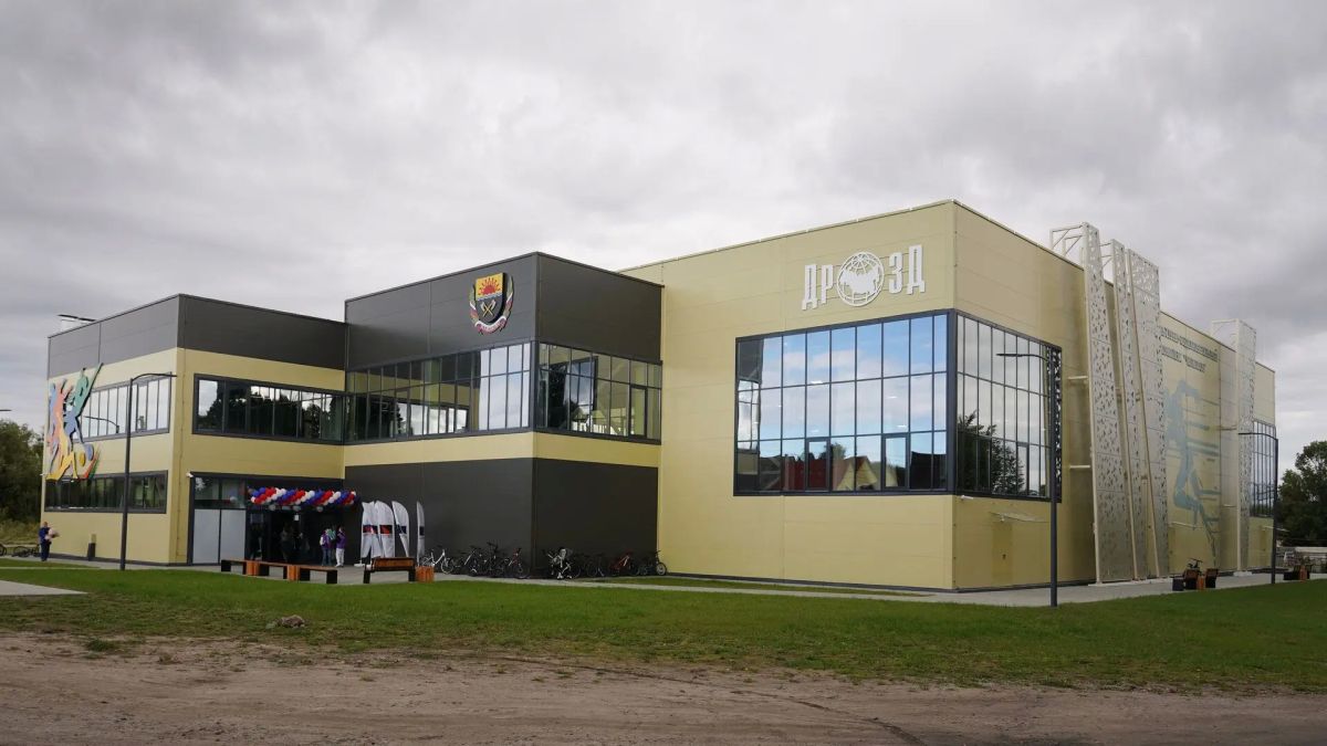 В Мамоново впервые открыли физкультурно-оздоровительный комплекс