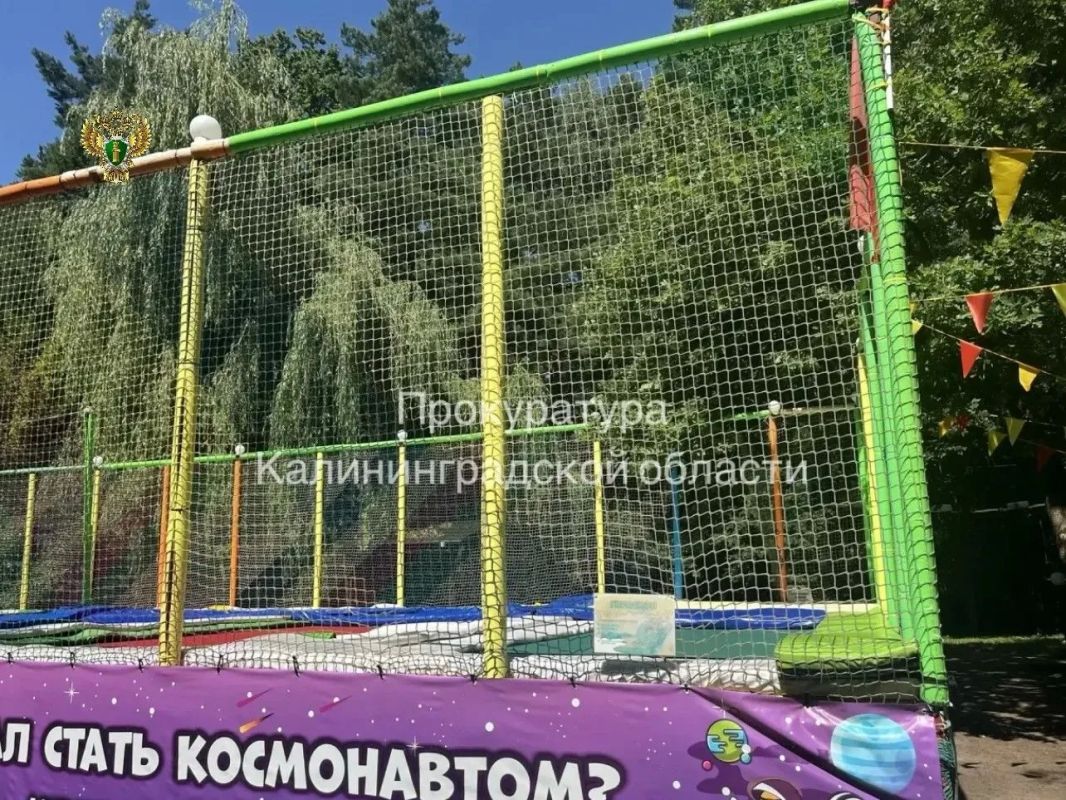 Владельца игрового комплекса на Балтийском шоссе оштрафовали из-за незарегистрированных батутов