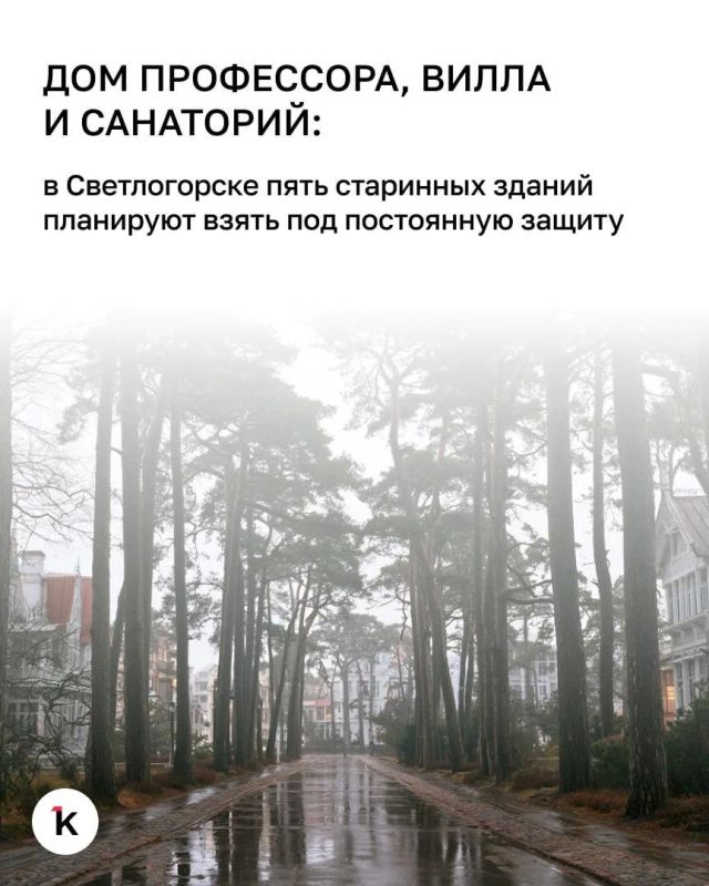 В Светлогорске идут публичные обсуждения по признанию памятниками пяти старинных вилл