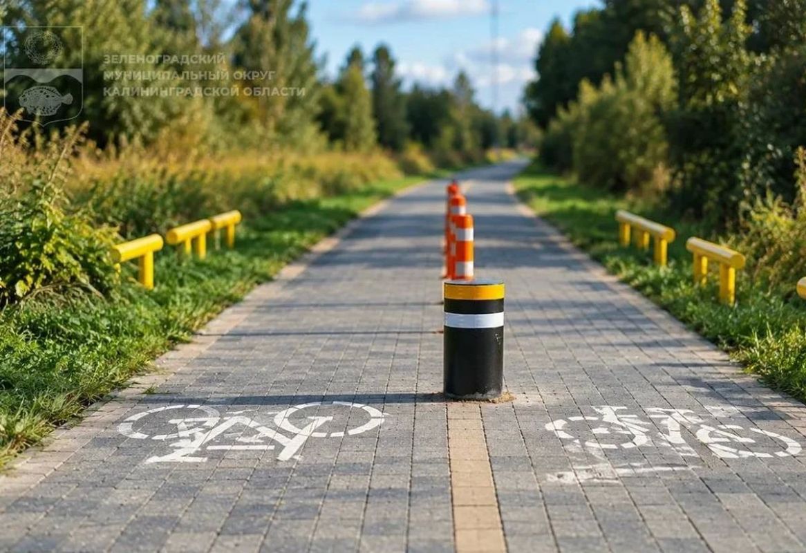 Китаев закрыл доступ машинам на велодорожке от Зеленоградска Китаев закрыл доступ машинам на велодорожке от Зеленоградска