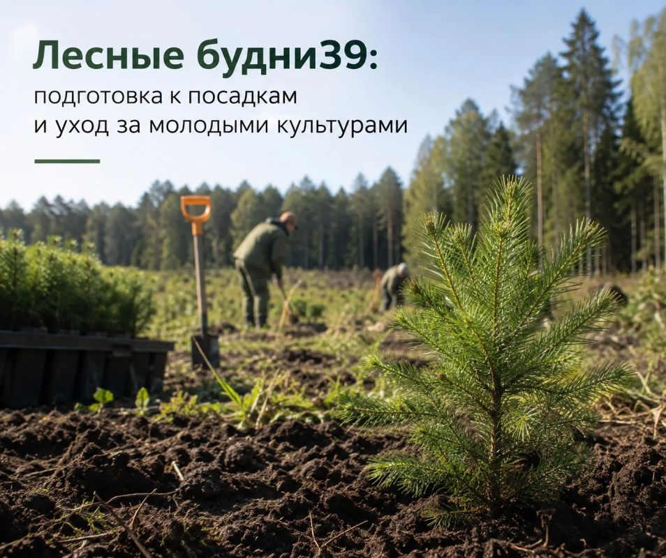 Лесные будни39: подготовка к федеральной акции «Сохраним лес» и уход за молодыми культурами