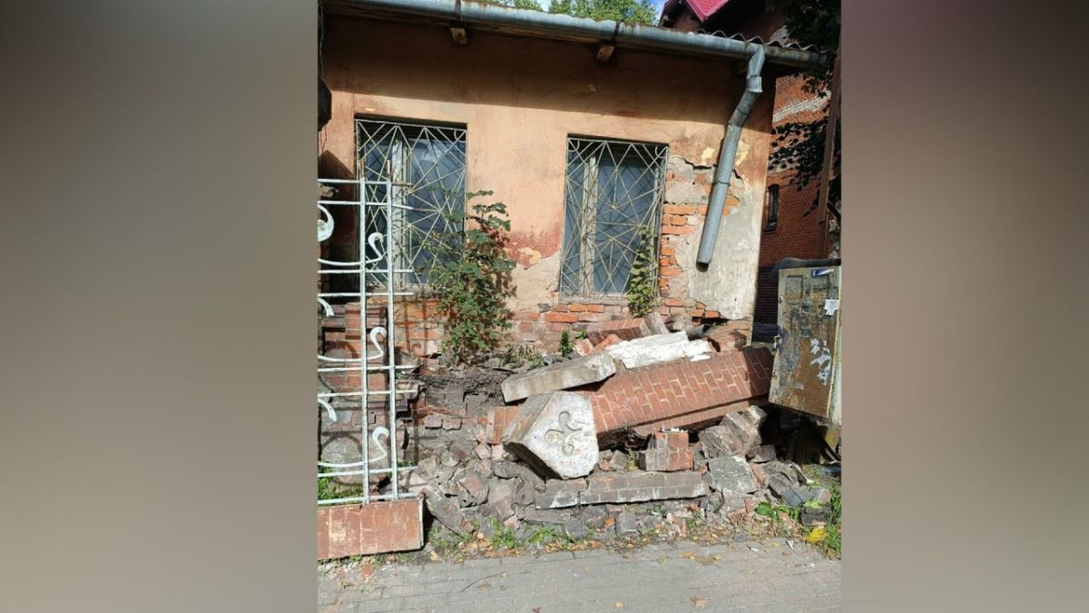 Жители Гвардейска обеспокоены состоянием одной из городских достопримечательностей